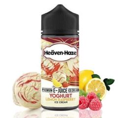   Heaven Haze Yoghurt Lemon Raspberry Ice Cream 100ml shortfill