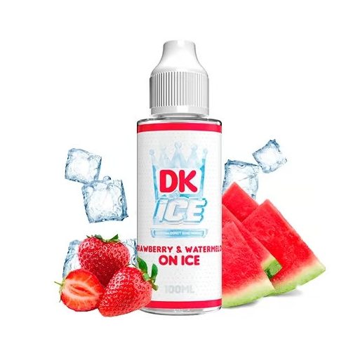 Donut King Ice Strawberry & Watermelon On Ice 100ml shortfill