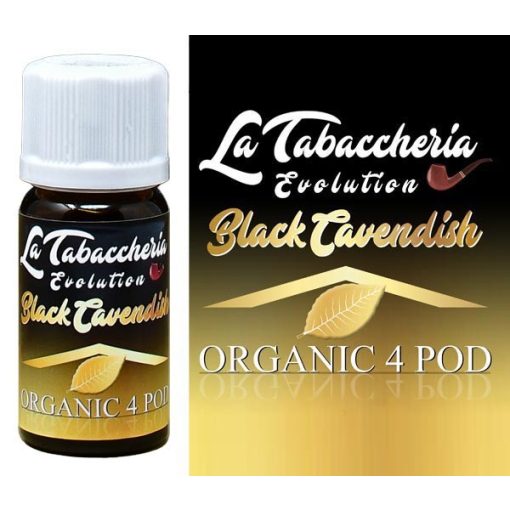 La Tabaccheria Organic 4 Pod Black Cavendish 10ml aroma