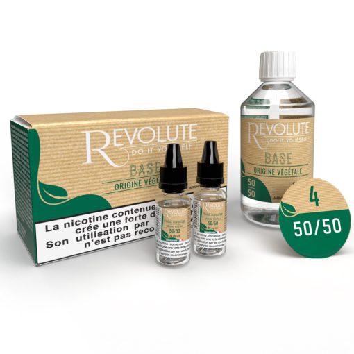 Revolute Origine Vegetale 50PG/50VG 4mg/ml 100ml nikotinos alapfolyadék