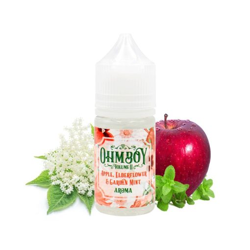 [Kifutott] Ohm Boy Apple, Elderflower & Mint 30ml aroma