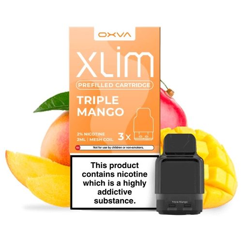 OXVA Triple Mango prefilled pod cartridge 3pcs