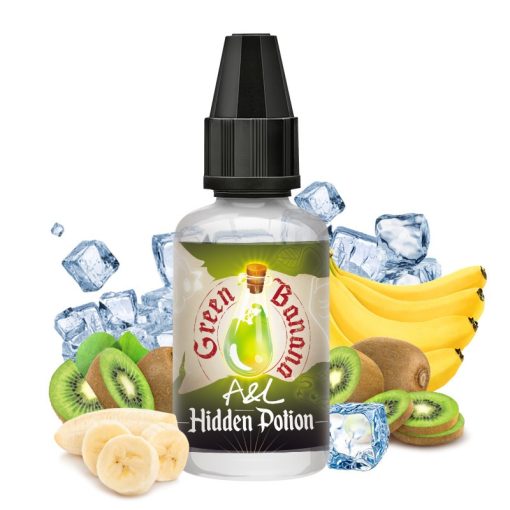 A&L Hidden Potion Green Banana 30ml aroma