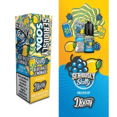   Doozy Vape Co Seriously Salty Blue Razz Lemonade 10ml 10mg/ml nikotinsó
