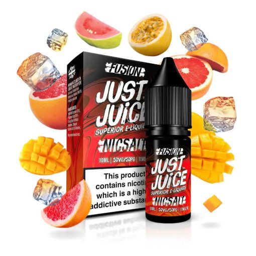 Just Juice Fusion Mango & Blood Orange on Ice 10ml 11mg/ml nicsalt