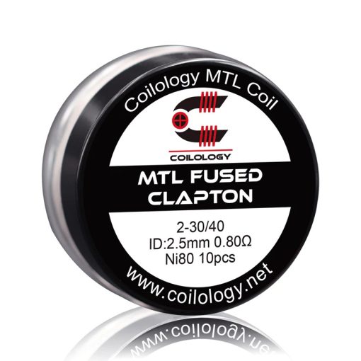 Coilology MTL Fused Clapton Ni80 0,80ohm (10db)