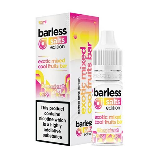 [Kifutott] Barless Exotic Mixed Cool Fruits Bar 10ml 5mg/ml nikotinsó