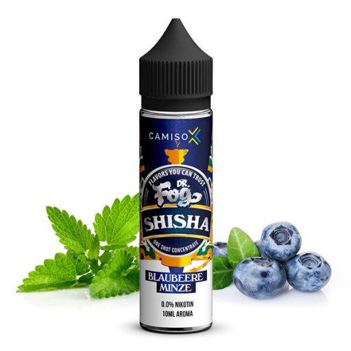 Dr. Fog Shisha Blueberry Mint 10ml aroma