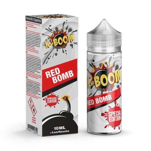 [Kifutott] K-Boom Red Bomb 10ml aroma (Bottle in Bottle)