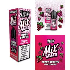   Doozy Vape Co Mix Salts Mixed Berries 10ml 20mg/ml nikotinsó