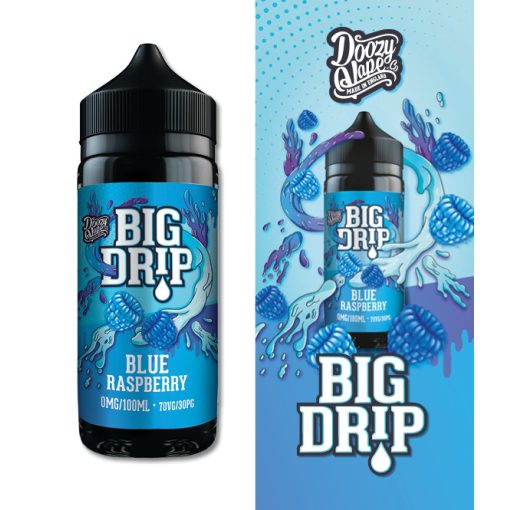 Big Drip Blue Raspberry 100ml shortfill