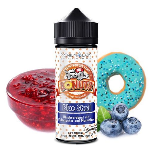 [Kifutott] Dr. Fog Donuts Blue Steel 30ml aroma