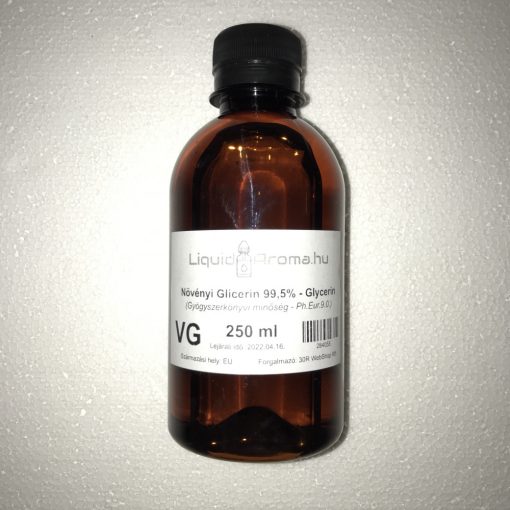 VG - Vegetable Glycerin 250 ml base