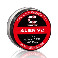 Coilology Alien V2 N80 0,3ohm (10db)