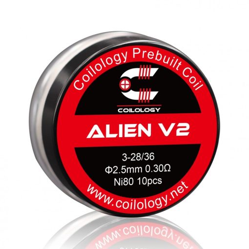Coilology Alien V2 N80 0,3ohm (10db)