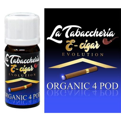 La Tabaccheria Organic 4 Pod E-Cigar 10ml aroma
