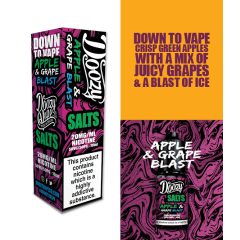 Doozy Vape Co Salts Apple & Grape Blast 10ml 10mg/ml nicsalt