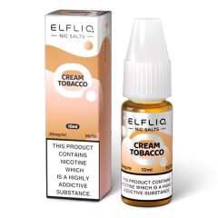 Elfliq Snoow Tobacco (Cream Tobacco) 10ml 5mg/ml nicsalt
