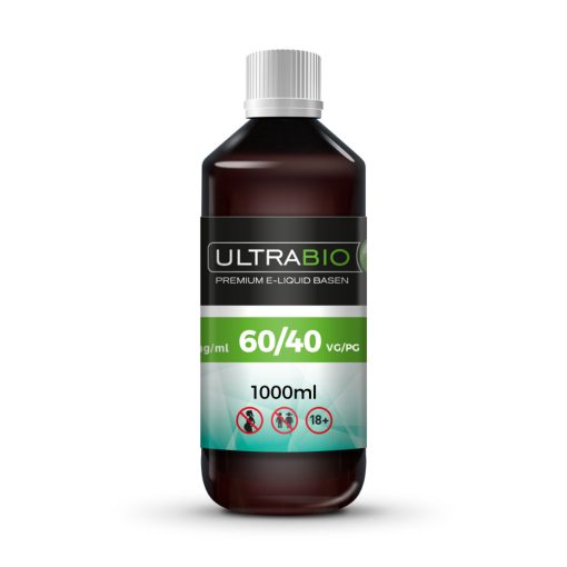 Ultrabio 40PG/60VG 1.000ml nikotinmentes alapfolyadék