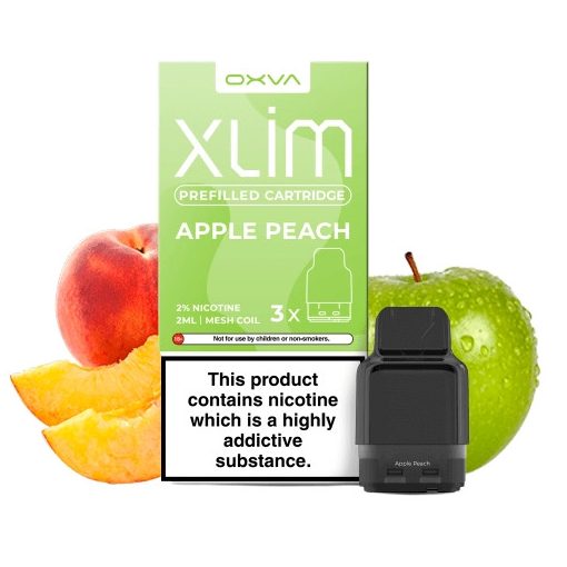 OXVA Apple Peach prefilled pod cartridge 3pcs