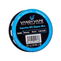 Vandy Vape Superfine MTL Clapton Wire Ni80 6,95ohm/ft