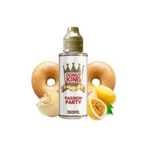 Donut King Limited Edition Passion Party 100ml shortfill
