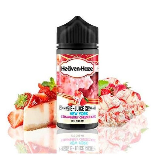 Heaven Haze New York Strawberry Cheesecake Ice Cream 100ml shortfill