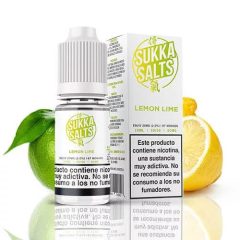 Sukka Salts Lemon Lime 10ml 10mg/ml nikotinsó