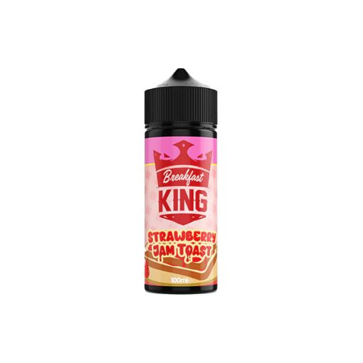 Breakfast King Strawberry Jam Toast 100ml shortfill