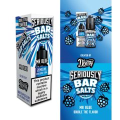   Doozy Vape Co Seriously Bar Salts Mr Blue 10ml 10mg/ml nikotinsó