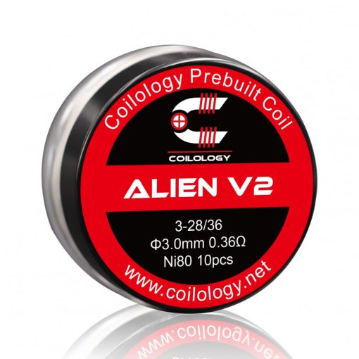 Coilology Alien V2 N80 0,36ohm (10db)