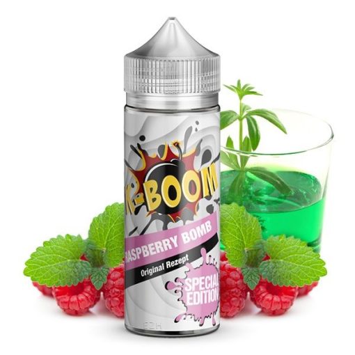 [Kifutott] K-Boom Raspberry Bomb 10ml aroma (Bottle in Bottle)