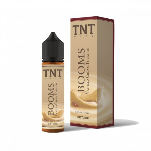 [Kifutott] TNT Vape Booms Vanilla Cream Tobacco 20ml aroma