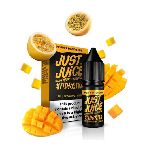 Just Juice Mango & Passion Fruit 10ml 20mg/ml nicsalt