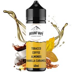 Mount Vape Tobacco Coffee Almonds Vanilla Caramel 40ml aroma