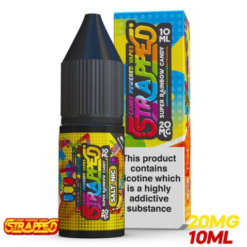 [Kifutott] Strapped Super Rainbow Candy 10ml 20mg/ml nikotinsó