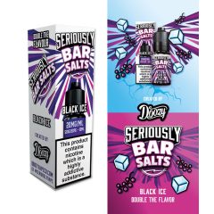   Doozy Vape Co Seriously Bar Salts Black Ice 10ml 5mg/ml nicsalt