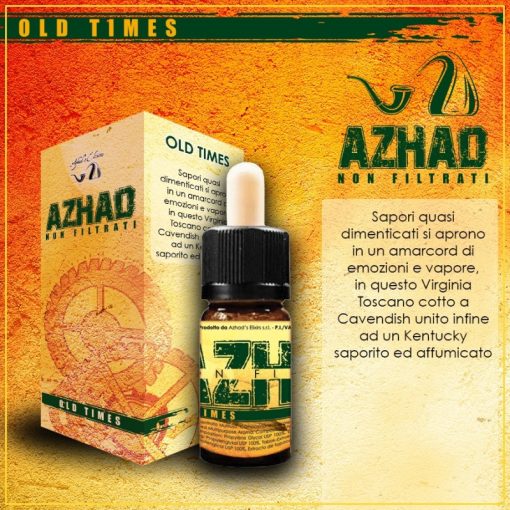 Azhad's Elixirs Old Times 10ml aroma