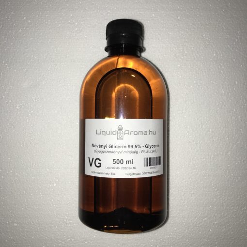 VG - Vegetable Glycerin 500 ml base
