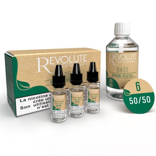 Revolute Origine Vegetale 50PG/50VG 12mg/ml 100ml nikotinos alapfolyadék