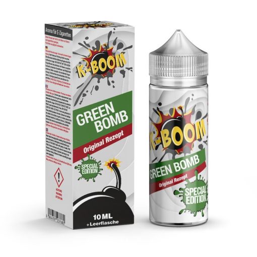 [Kifutott] K-Boom Green Bomb 10ml aroma (Bottle in Bottle)