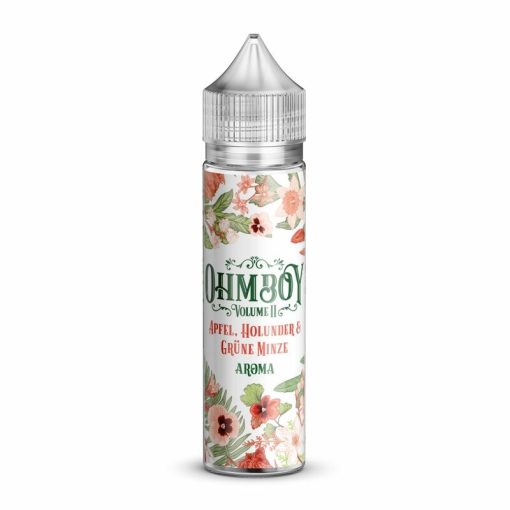 [Kifutott] Ohm Boy Apple, Elderflower & Mint 15ml aroma
