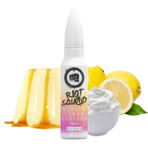 [Kifutott] Riot Squad Loaded Lemon Custard 15ml aroma
