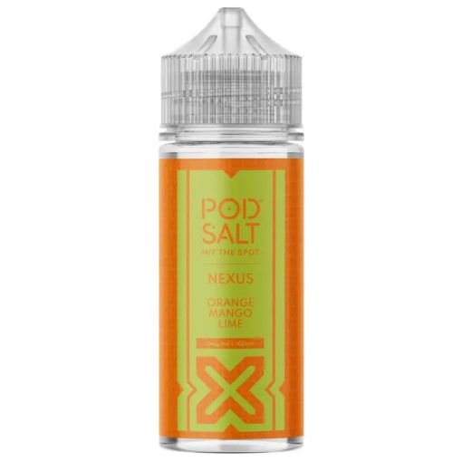 Pod Salt Nexus Orange Mango Lime 100ml shortfill