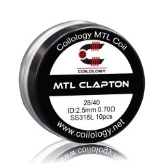 Coilology MTL Clapton SS316L 0,7ohm (10db)