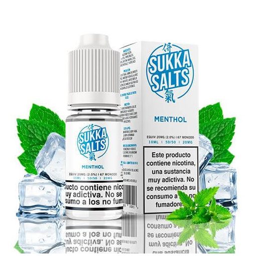 Sukka Salts Menthol 10ml 10mg/ml nikotinsó