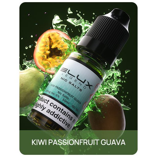 Elux Legend Kiwi Passionfruit Guava 10ml 10mg/ml nicsalt
