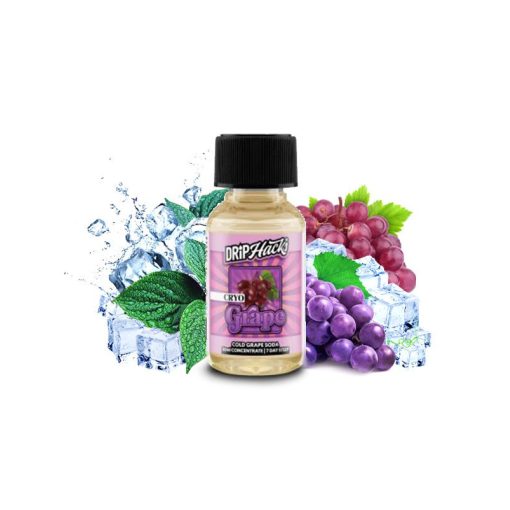 [Kifutott] Drip Hacks Cryo Grape 30ml aroma