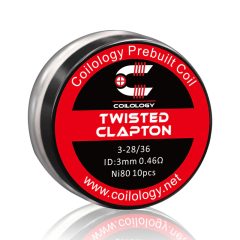Coilology Twisted Clapton Ni80 0,46ohm (10db)