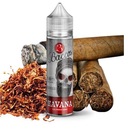 [Kifutott] 3 Baccos Havana 15ml aroma